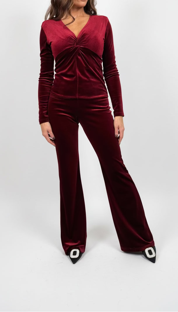 Completo in Velluto Liscio