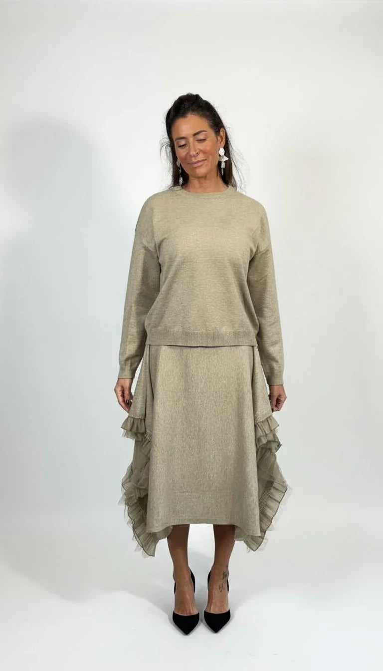 Completo in Viscosa e Lana Taglia unica 40/46 - Mood Shop Milano