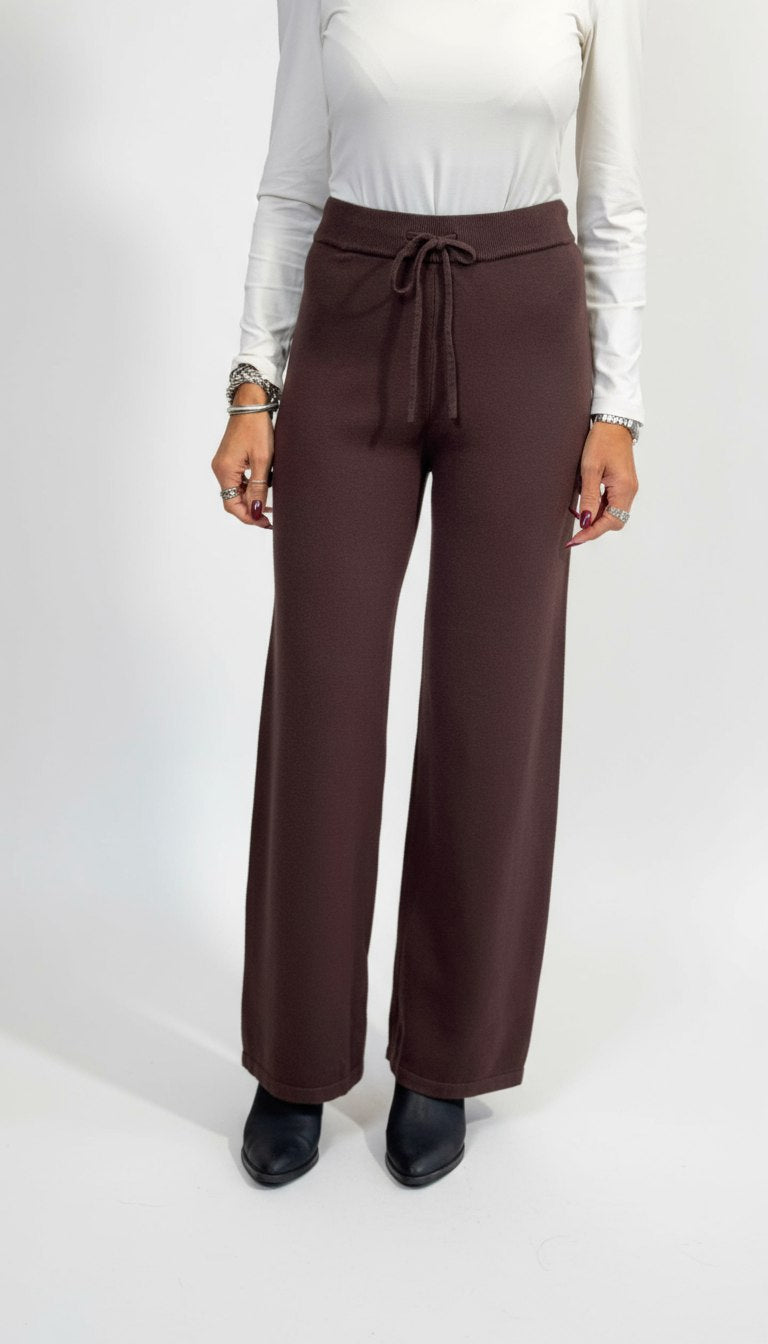 Pantalone misto lana coulisse taglia Unica 40/46 - Mood Shop Milano