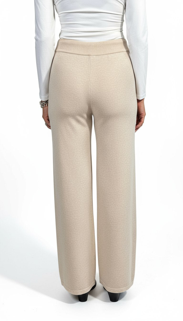 Pantalone misto lana coulisse taglia Unica 40/46 - Mood Shop Milano