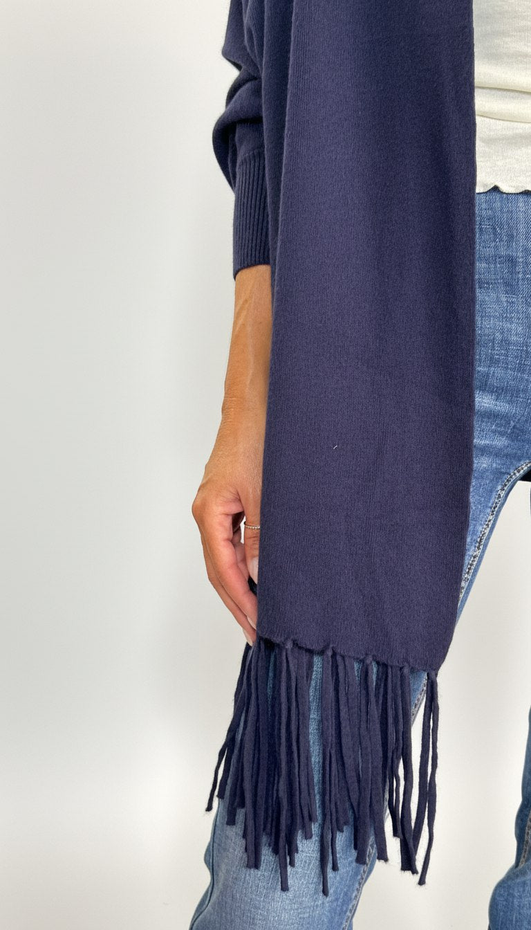 Cardigan con Frangie