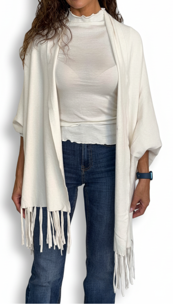 Cardigan con Frangie