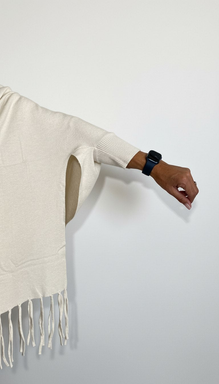 Cardigan con Frangie