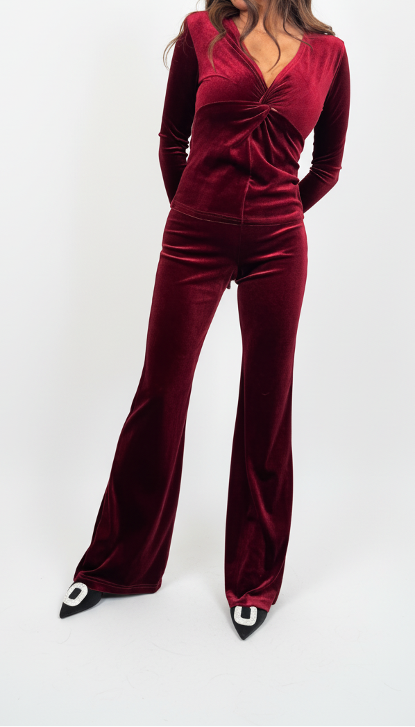 Completo in Velluto Liscio